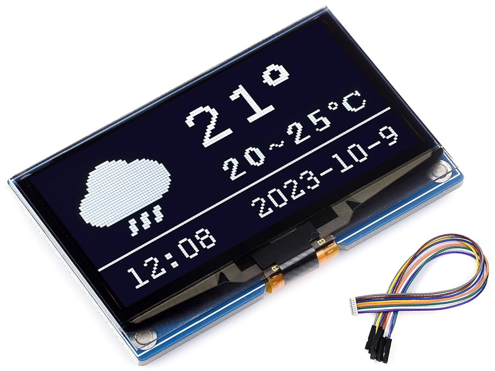 P040 WiFiスロットル 2.42インチ 128x64 OLED 仕様 How to Use 2.42 inch 128x64 OLED: Pinouts, Specs, and